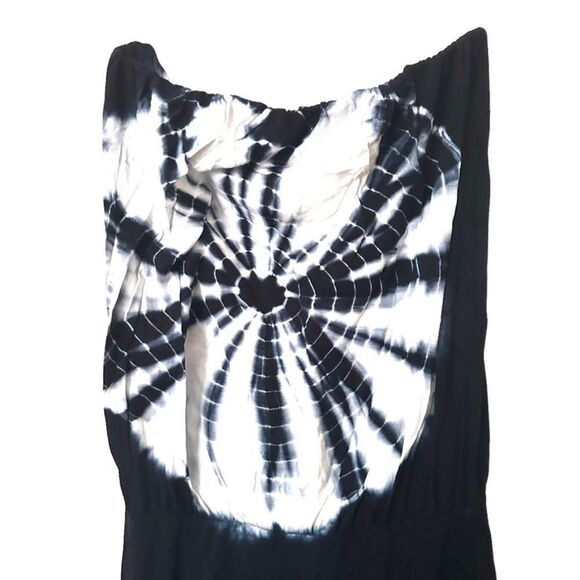 YOUNG FABULOUS & BROKE Tie‎ Dye Strapless Maxi Dress Sz XS - Picture 2 of 5